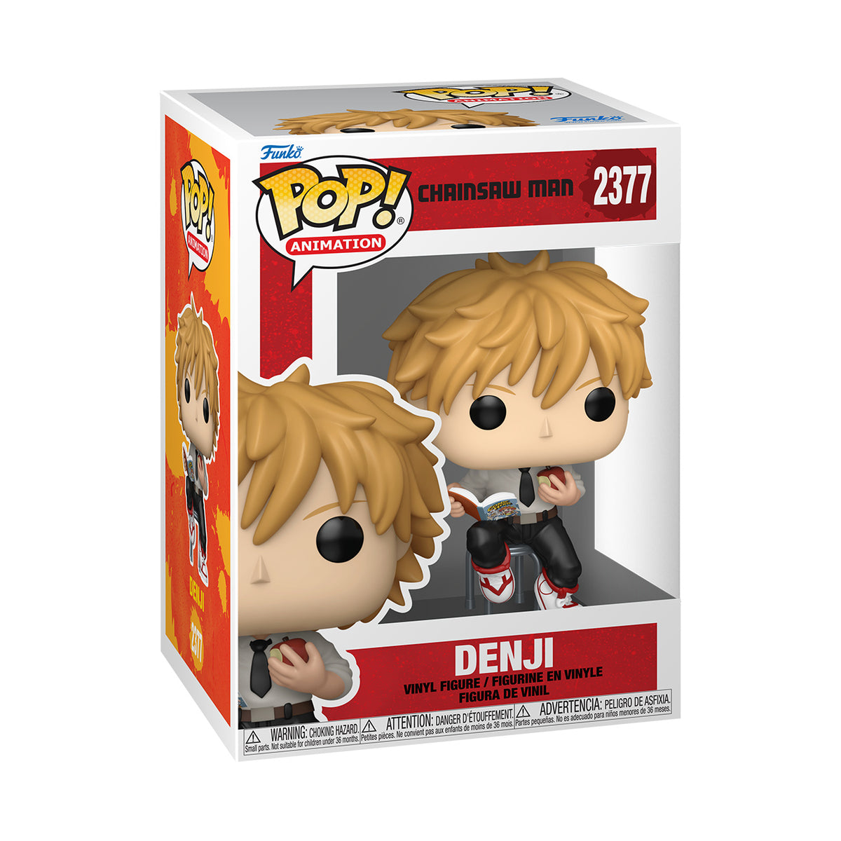 Product image Chainsaw Man - Denji (Reading) Funko Pop Figure