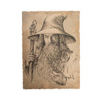 Product image The Hobbit Art Print Portrait of Gandalf the Grey 21 x 28
