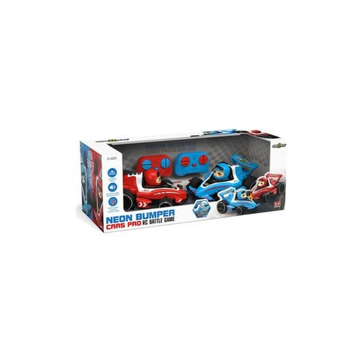 Product image Gear2Play Vehicle RC Toy Neon Bumper Cars Pro