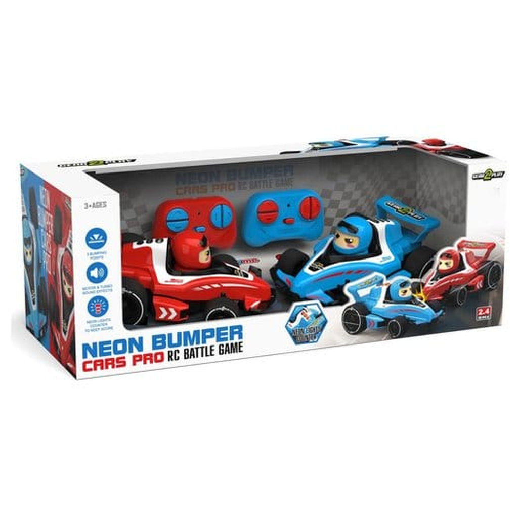 Product image Gear2Play Vehicle RC Toy Neon Bumper Cars Pro