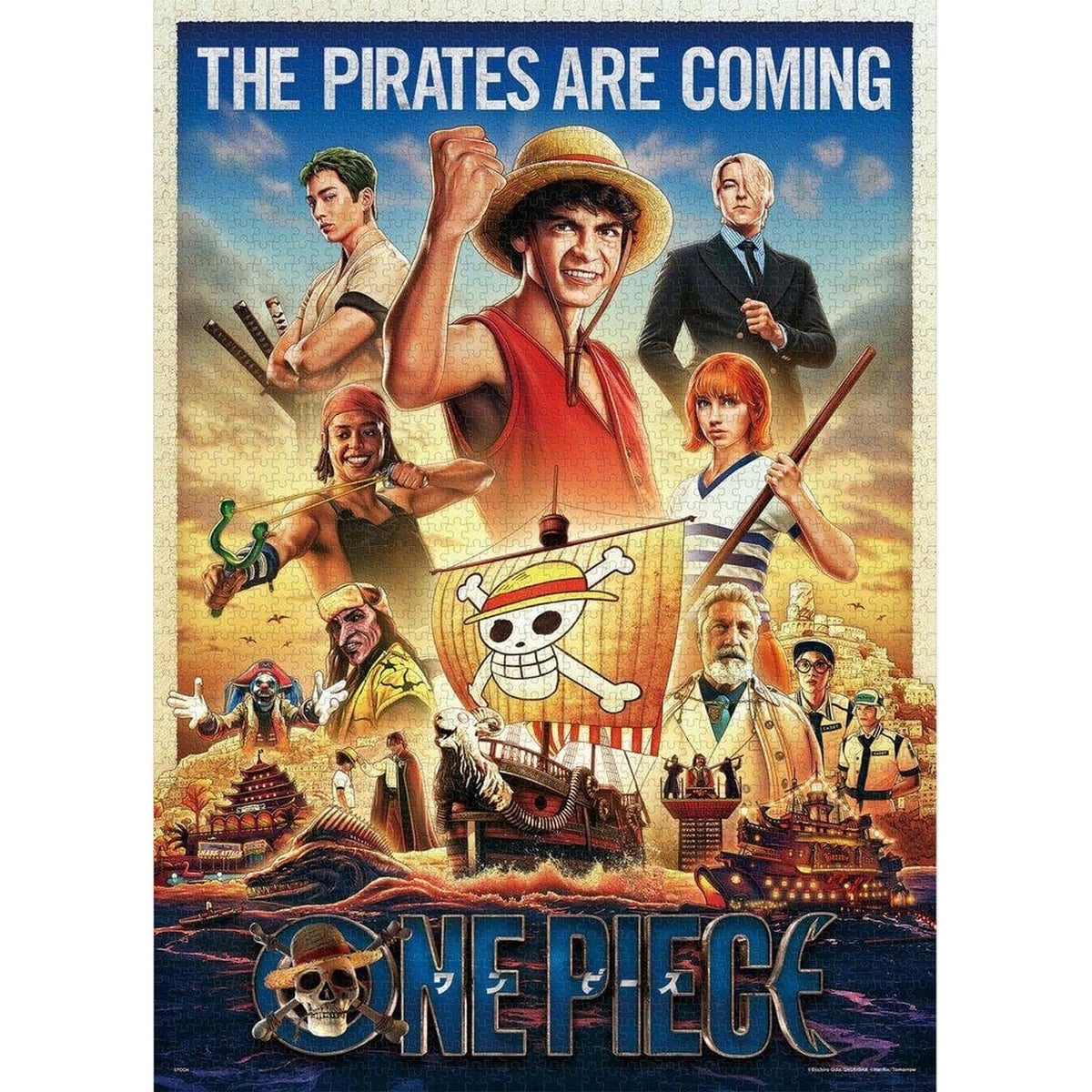 Product image One Piece Puzzle 2000 Pieces The Pirates Are Coming
