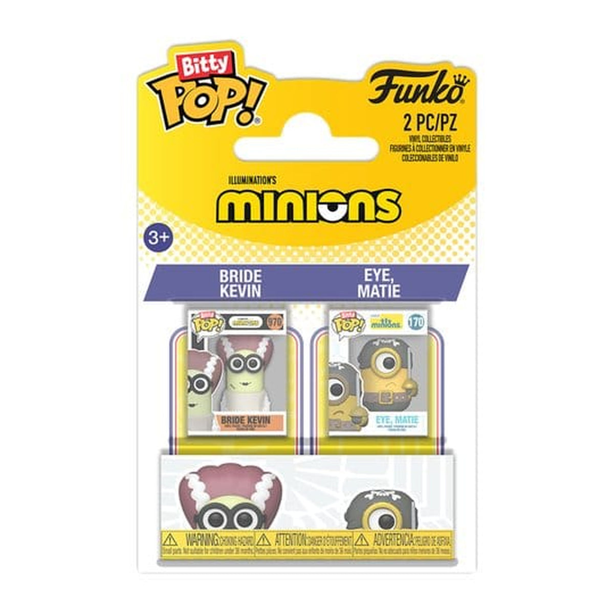 Product image Minions POP! Vinyl Figures 2-Pack Bride Kevin & Eye