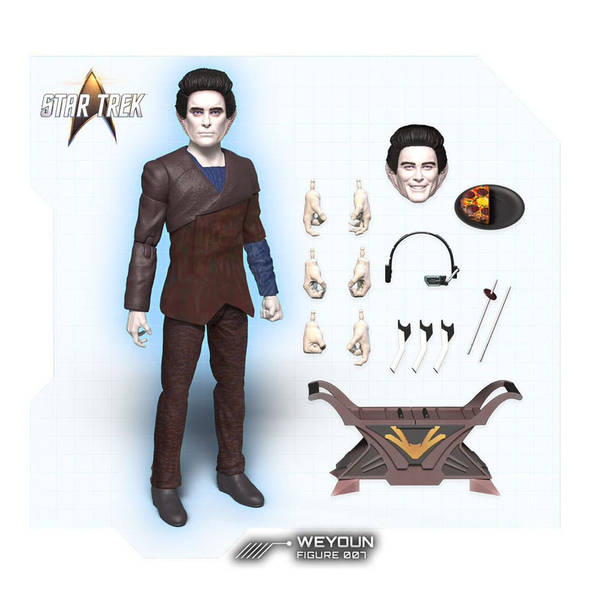 Product image Star Trek: Deep Space Nine Action Figure 1/12 Weyoun 16 cm