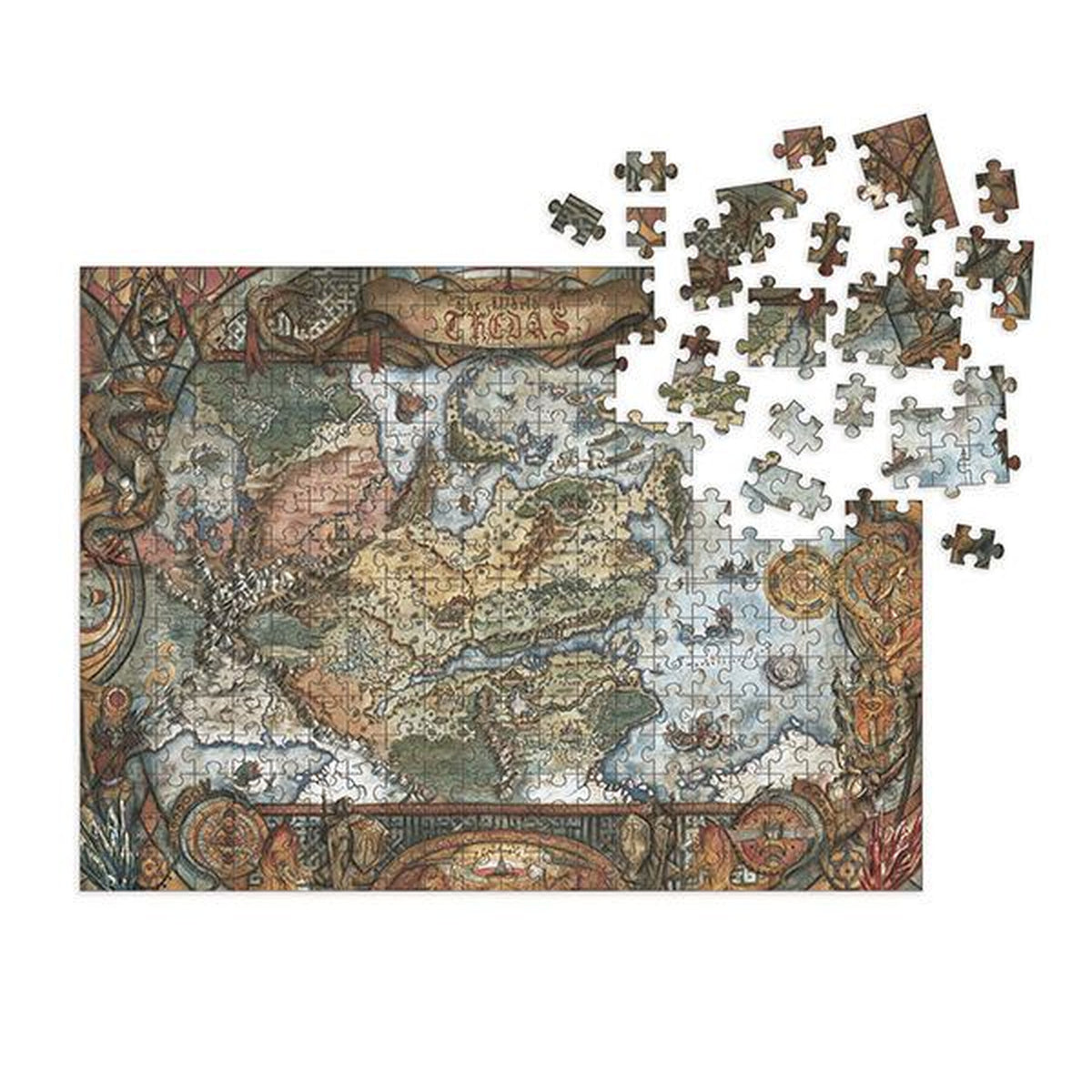 Product image Dragon Age Puzzle World of Thedas Map (1000 Pieces)