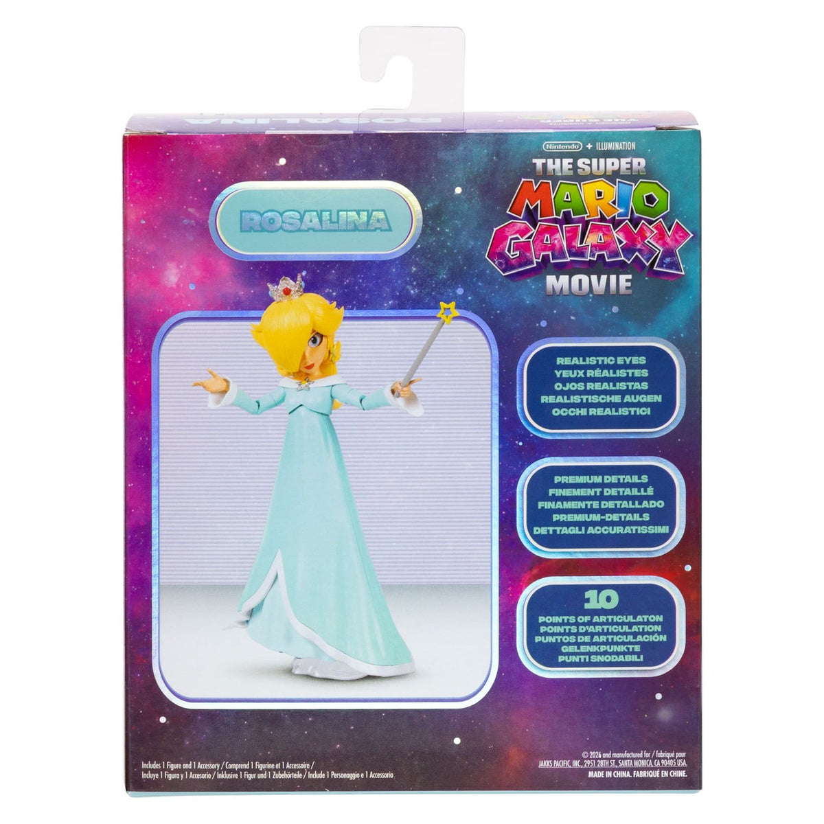 Product image Super Mario Galaxy Movie Action Figure Rosalina 13 cm