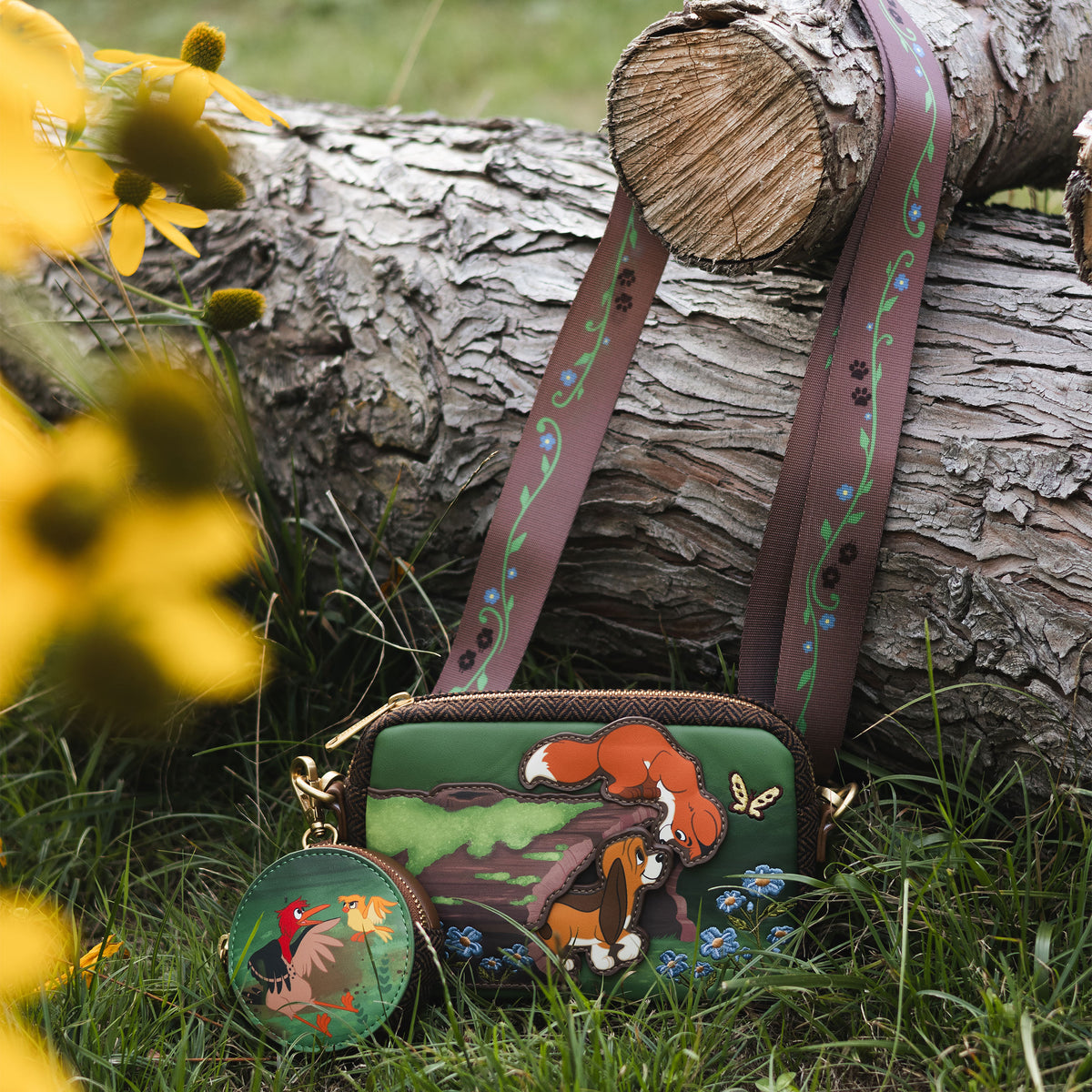 Product image The Fox and the Hound - Tod and Vixey Crossbody Bag with Wallet