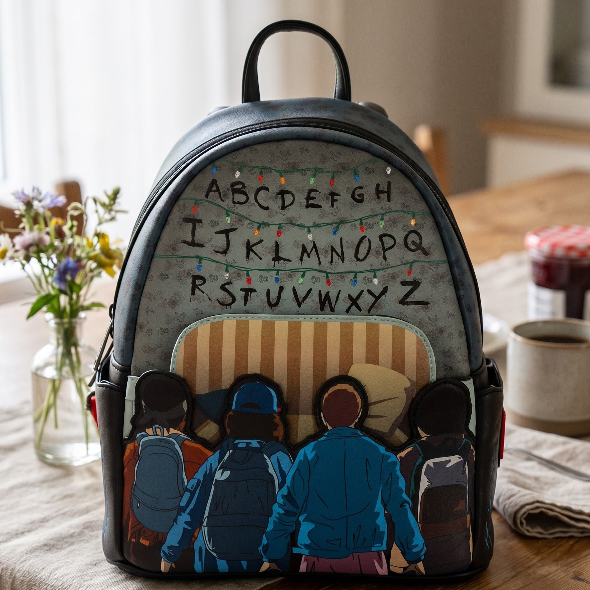 Stranger Things - 10th Anniversary Mini Backpack with Light Effect