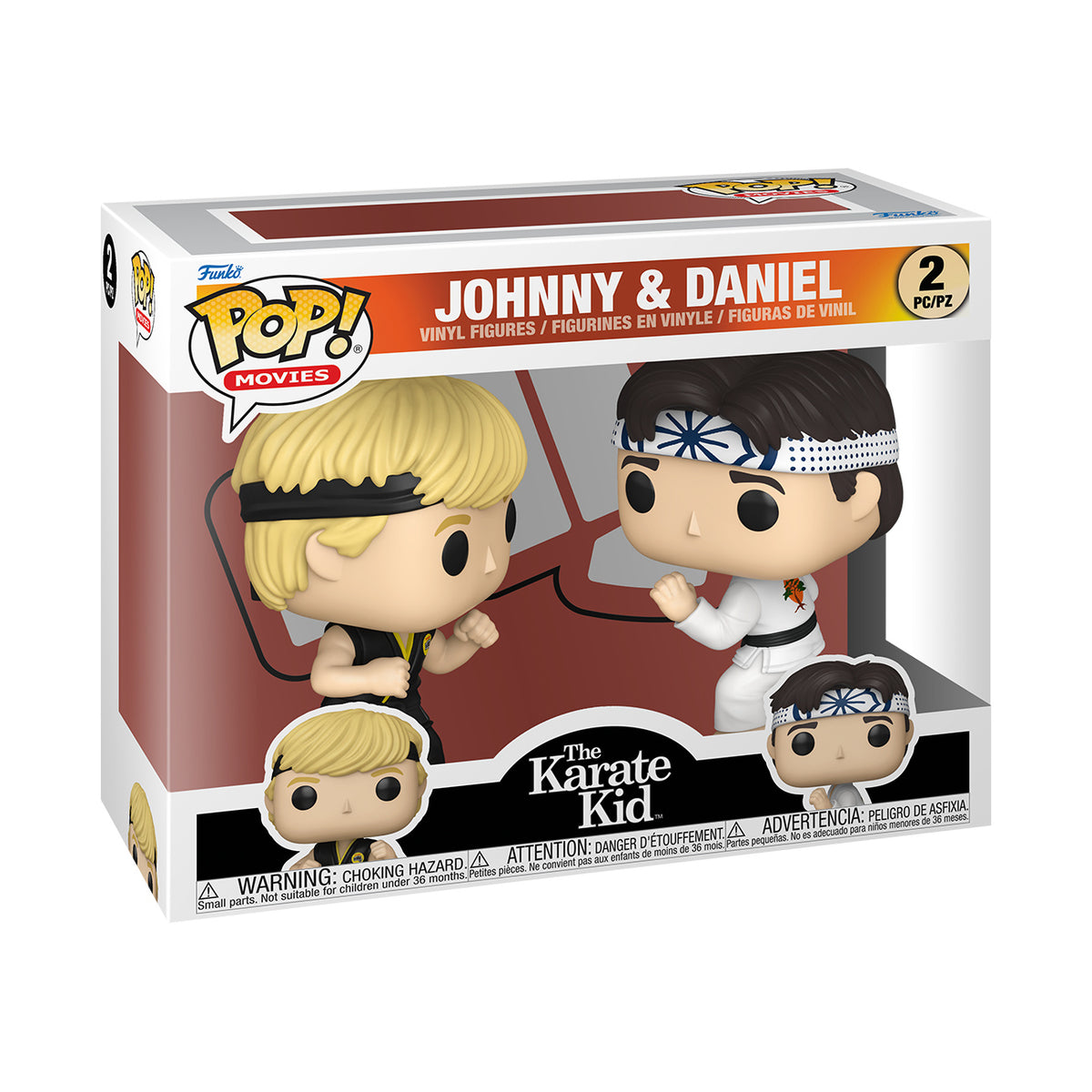 Product image The Karate Kid - Johnny and Daniel Funko Pop Figure Set