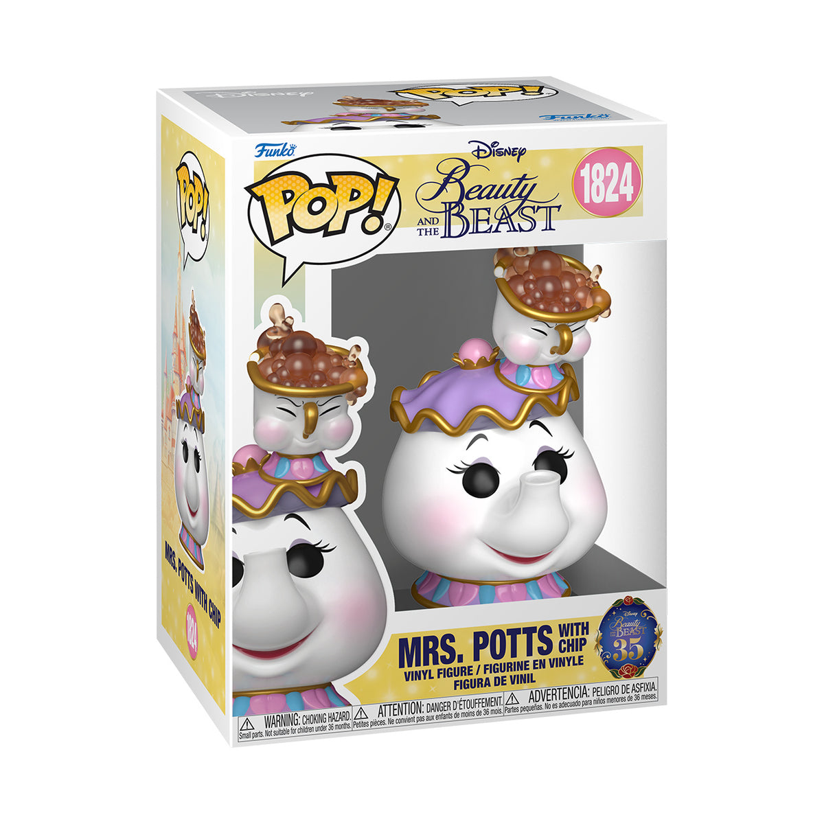 Product image Beauty and the Beast - Mrs. Potts and Chip Funko Pop Figure Set