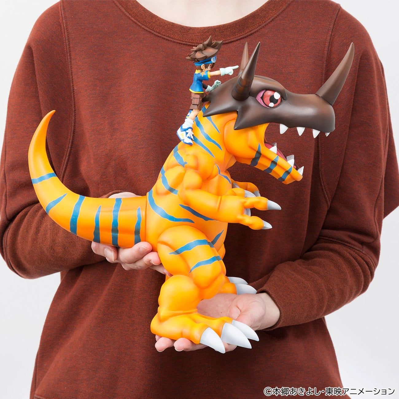 Product image Digimon Adventure - Greymon and Taichi Yagami G.E.M. Series Figure Set (Repeat)