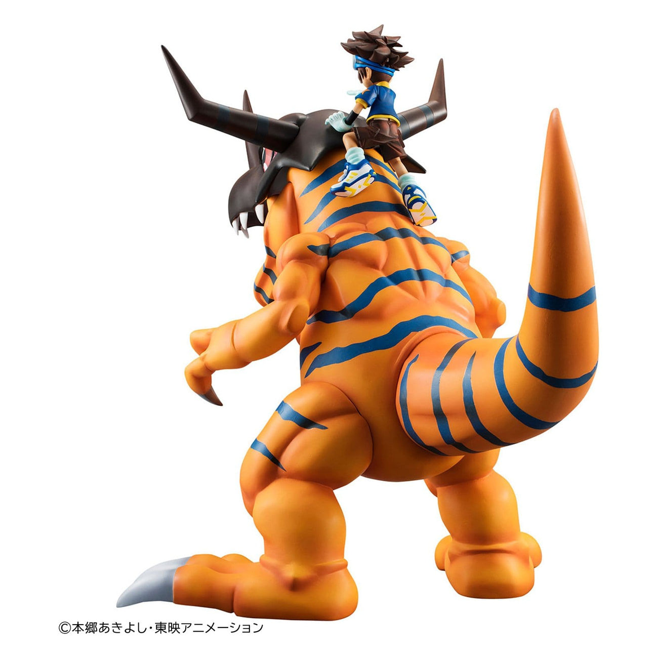 Product image Digimon Adventure - Greymon and Taichi Yagami G.E.M. Series Figure Set (Repeat)