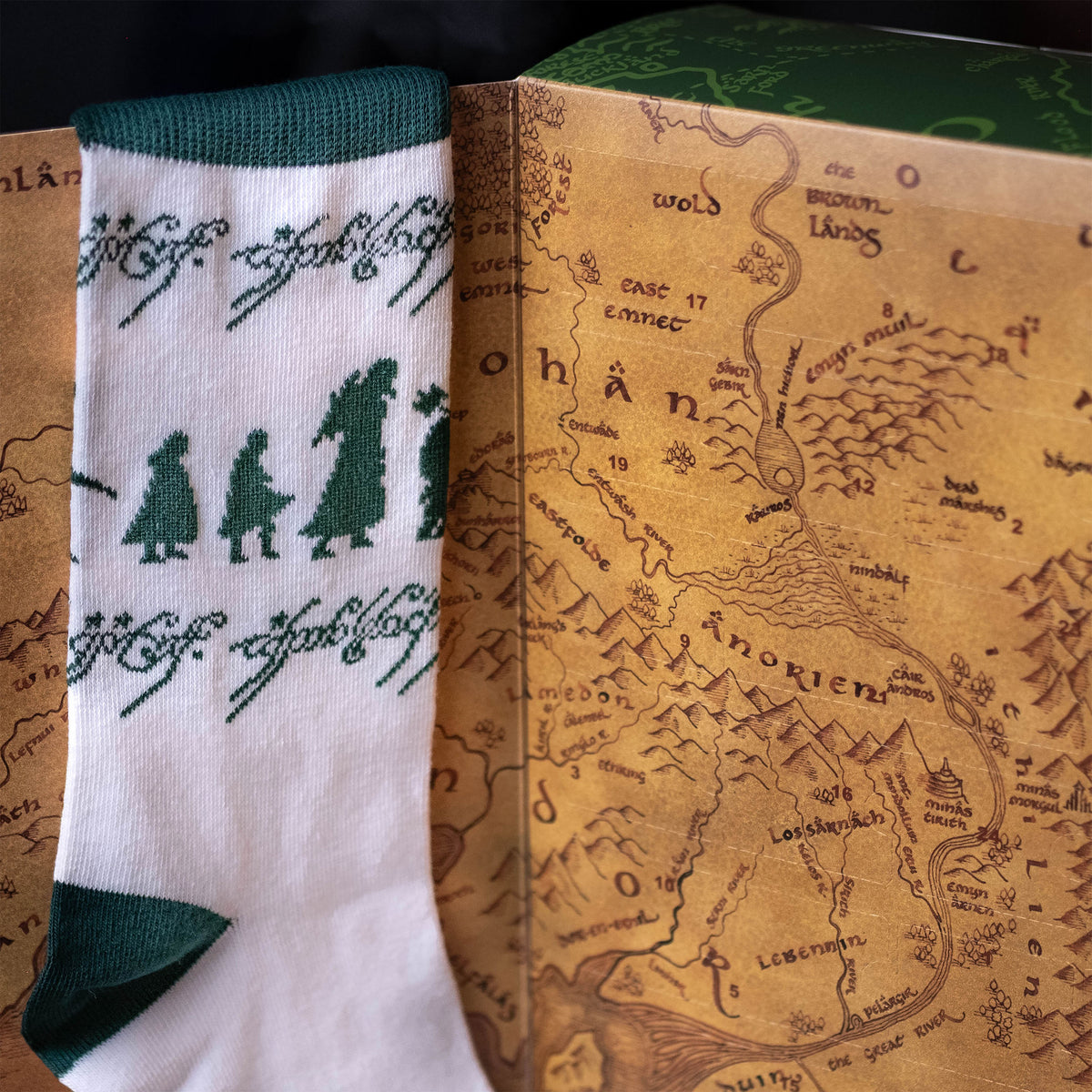 Product image The Lord of the Rings - Middle-earth Socks Advent Calendar
