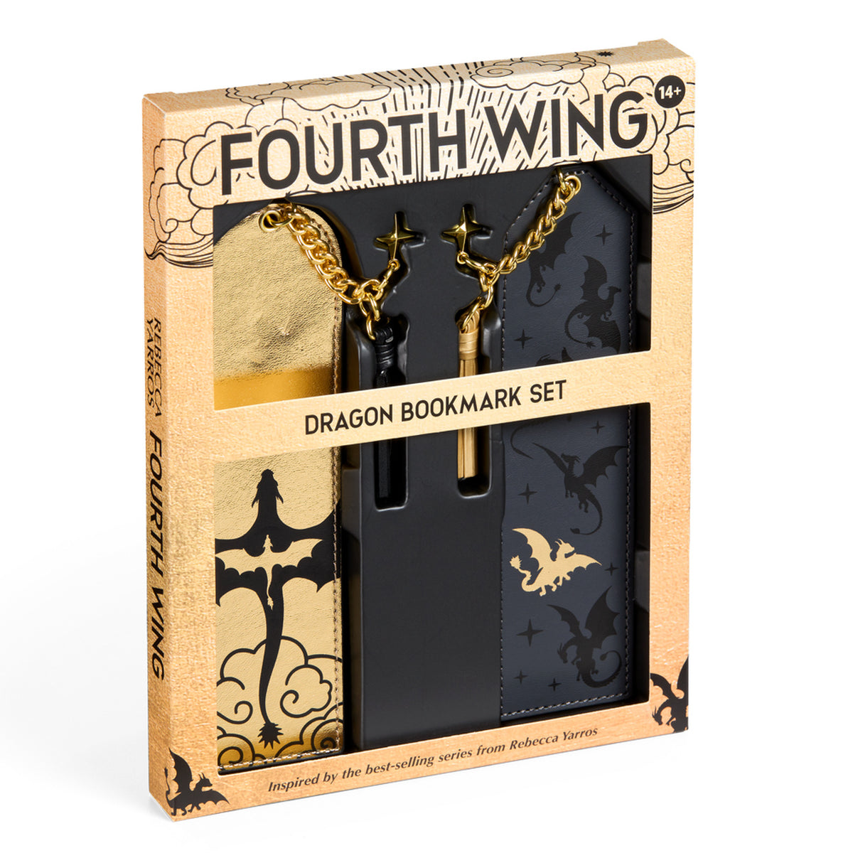 Product image Fourth Wing - Dragon Bookmarks Set of 2