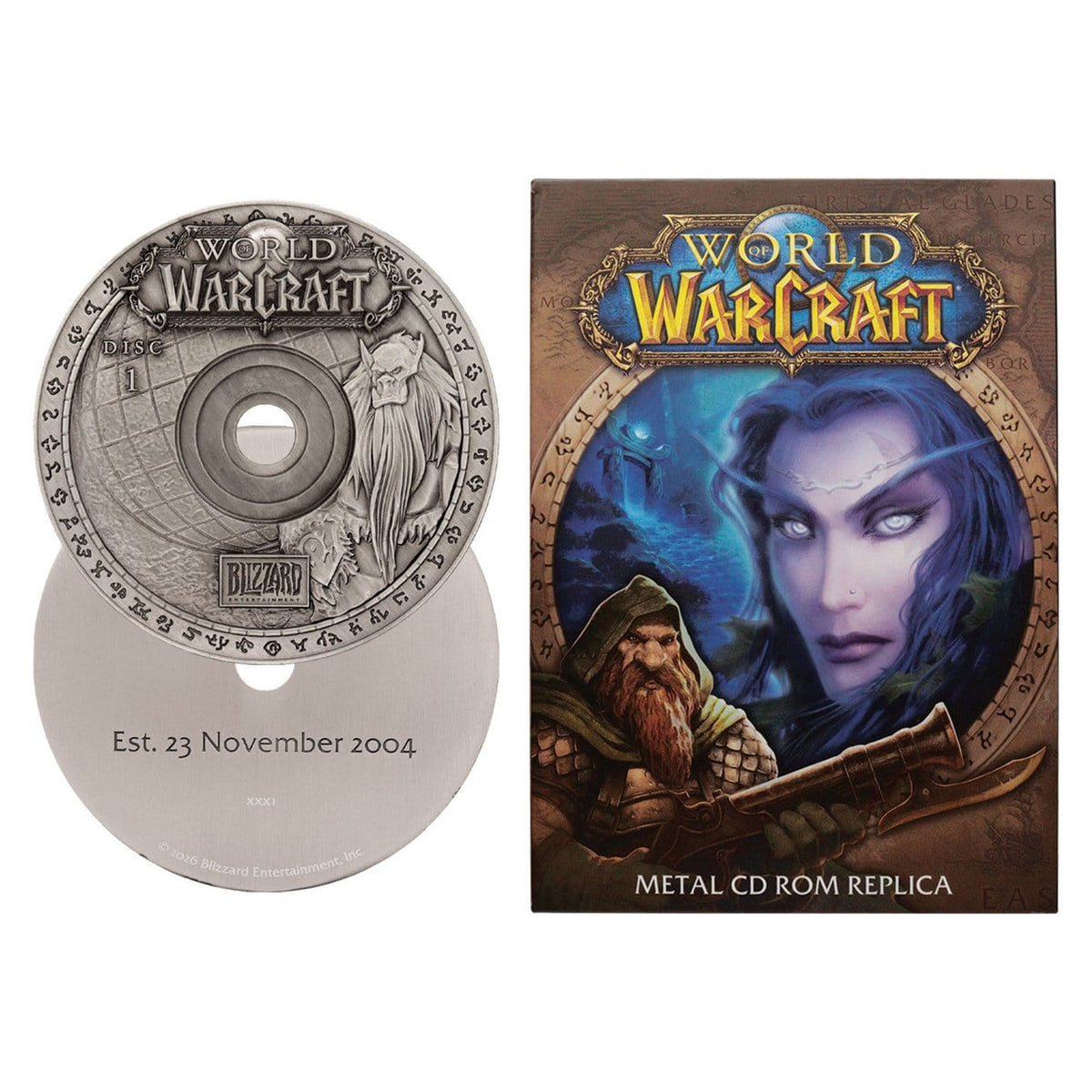 Product image World of Warcraft - Metal CD-ROM Limited Edition