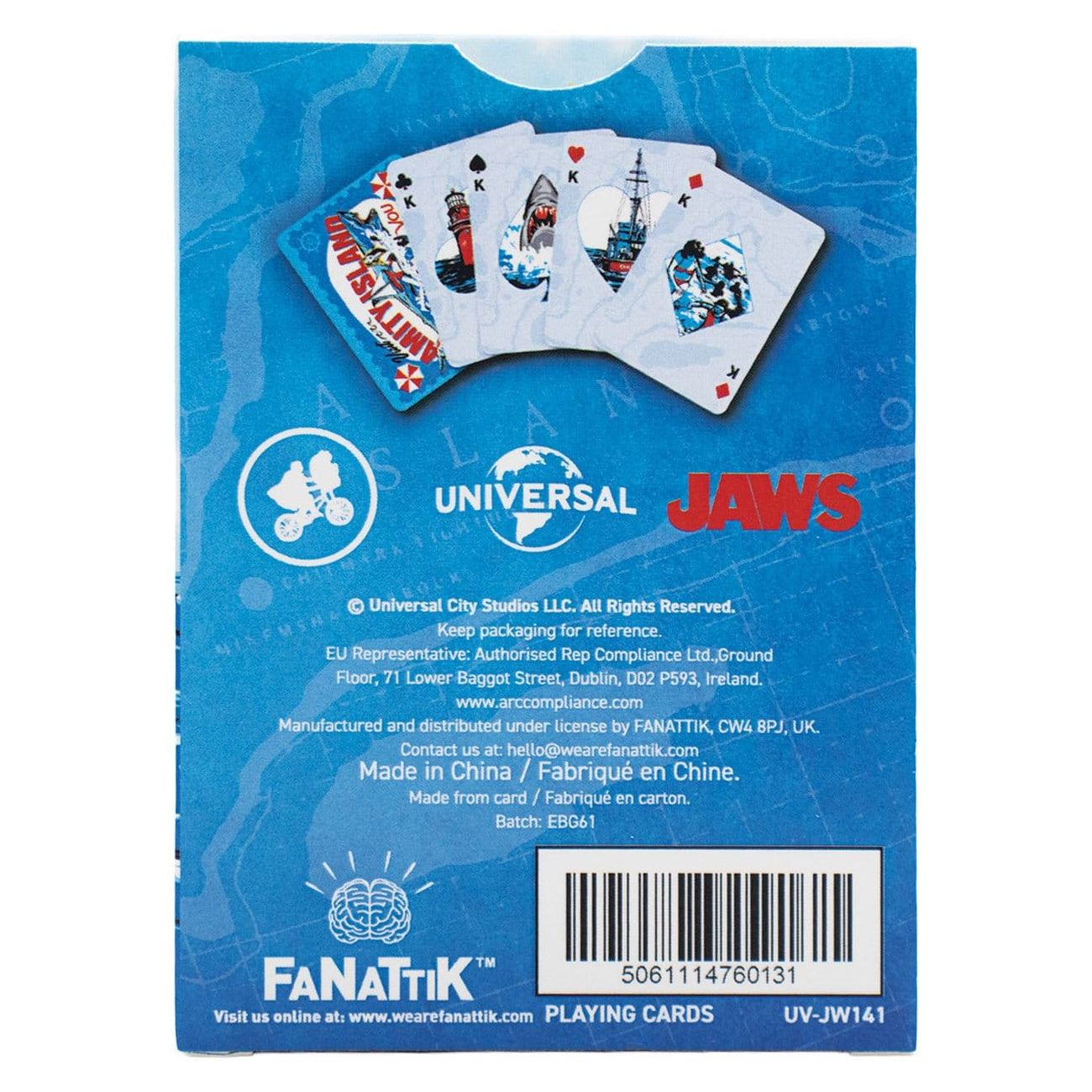 Product image Jaws - Playing Cards 12-Piece Display