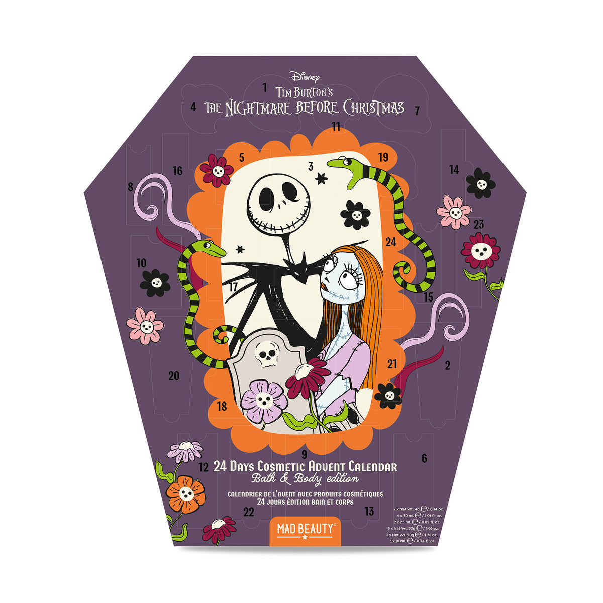 Product image Nightmare Before Christmas - Jack Coffin Cosmetic Advent Calendar