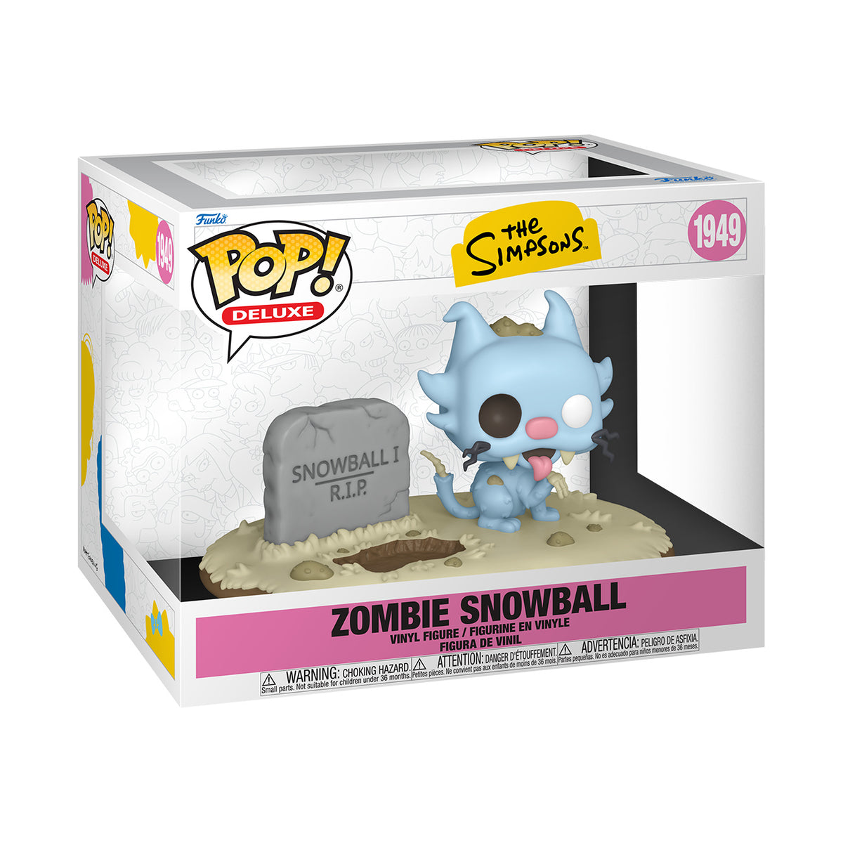 Product image The Simpsons - Zombie Snowball Deluxe Funko Pop Figure