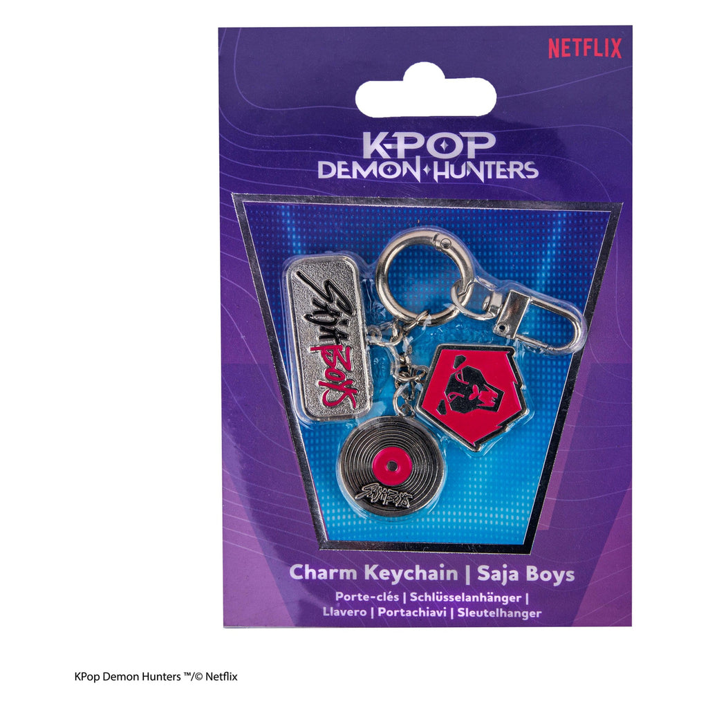 Product image KPop Demon Hunters Saja Boys Charm Keychain