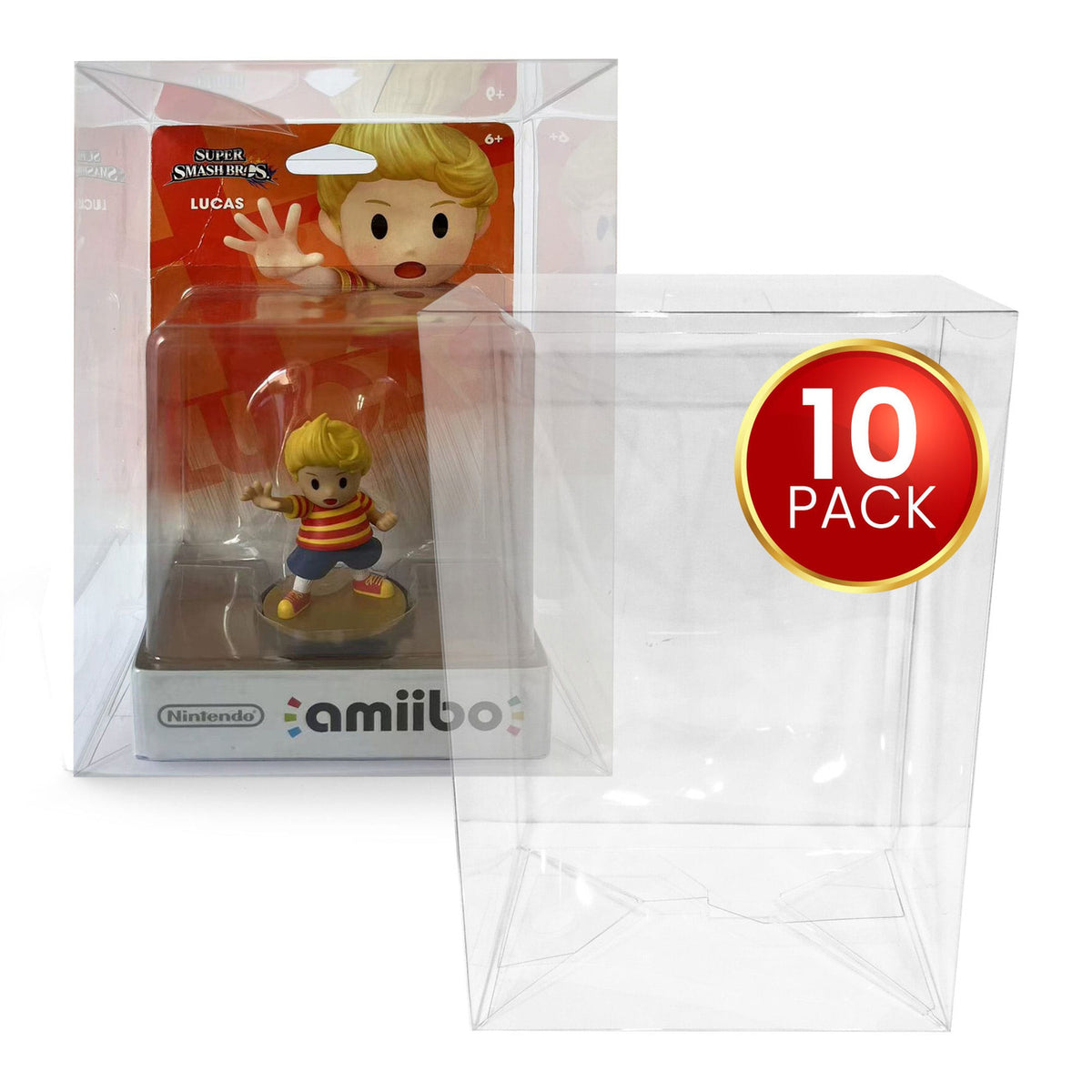 Product image PET Case 10-Pack for Amiibo Figures