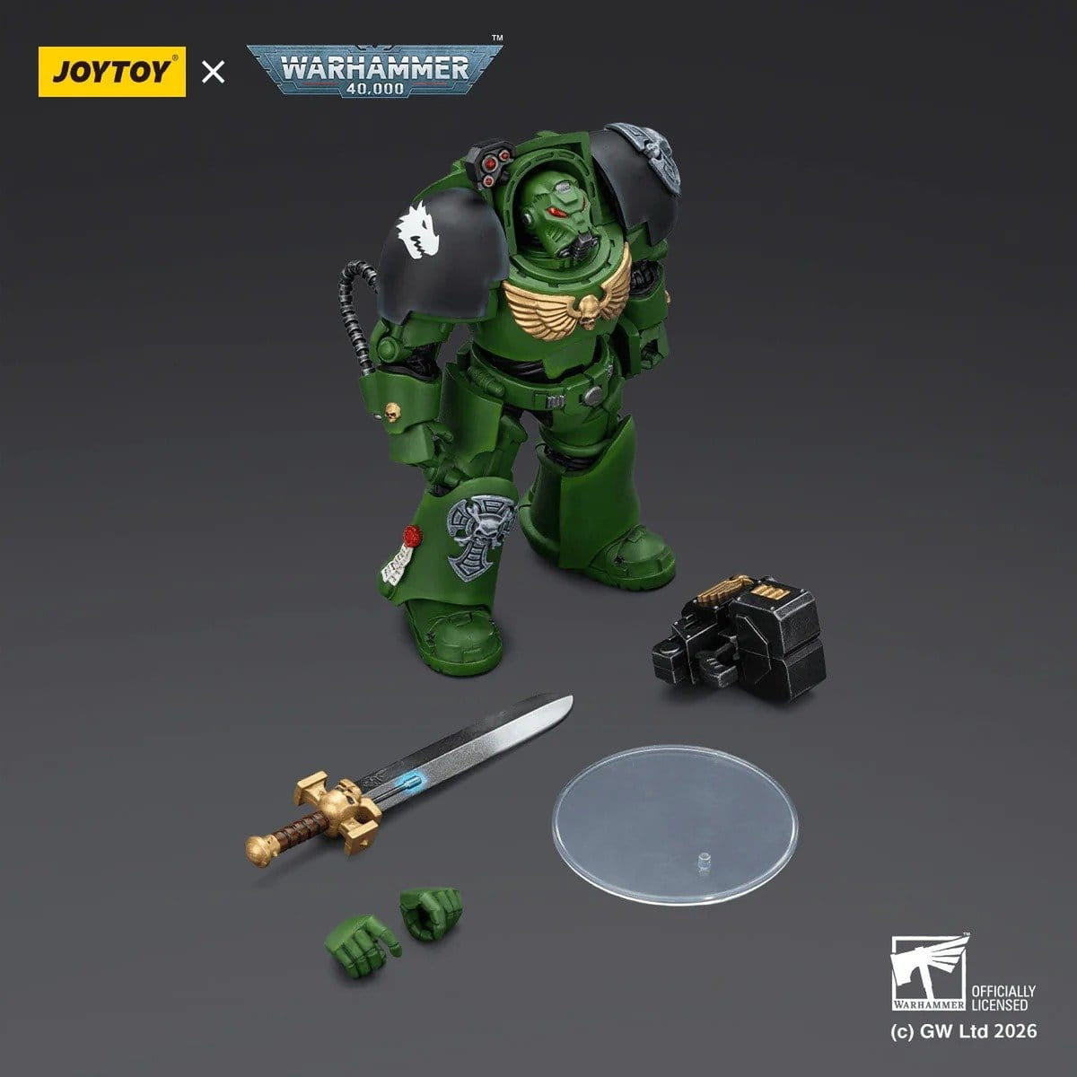 Product image Warhammer 40,000 Salamanders Terminator 1 with Action Figure