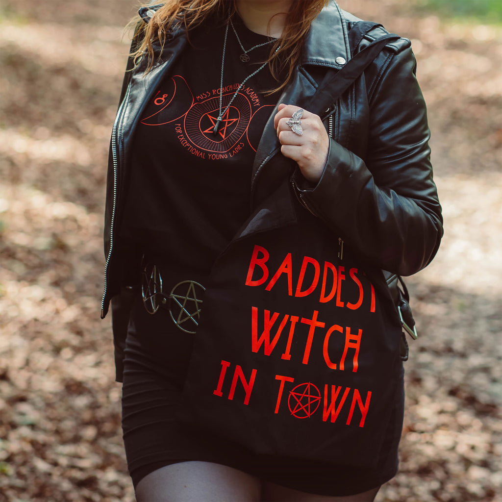 Product image Baddest Witch in Town Tote Bag for American Horror Story Fans