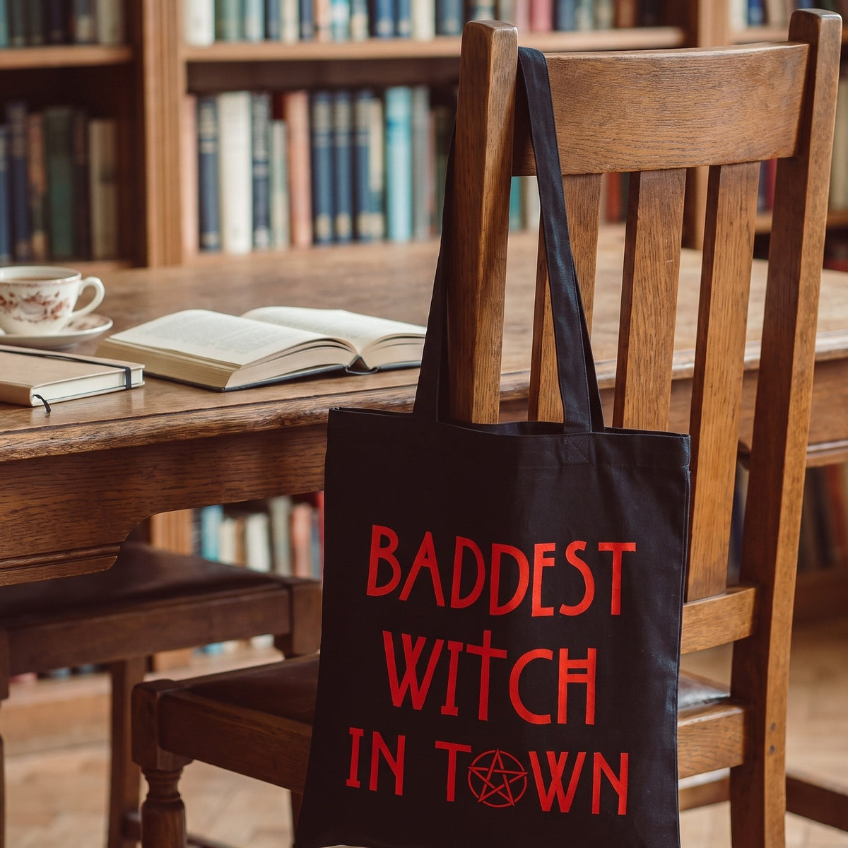 Product image Baddest Witch in Town Tote Bag for American Horror Story Fans