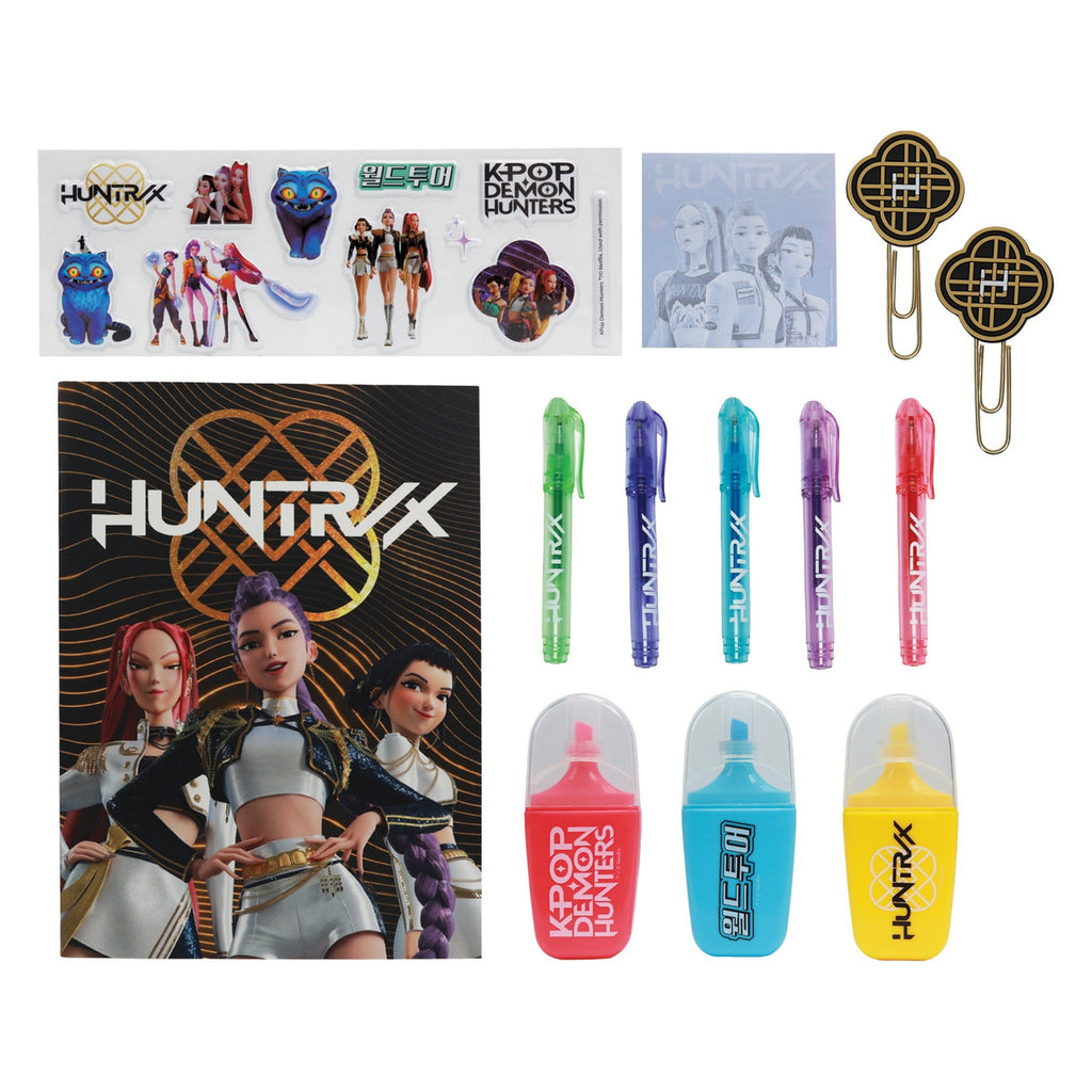 Product image KPop Demon Hunters Golden Stationery Set 10-Pack