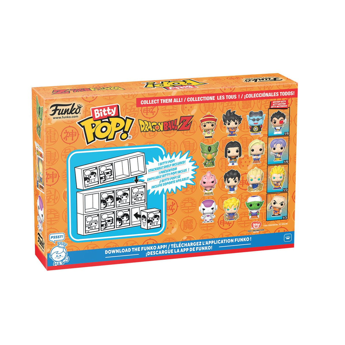 Product image Dragon Ball Bitty POP! Vinyl Figures 4-Pack Series 4 2.5