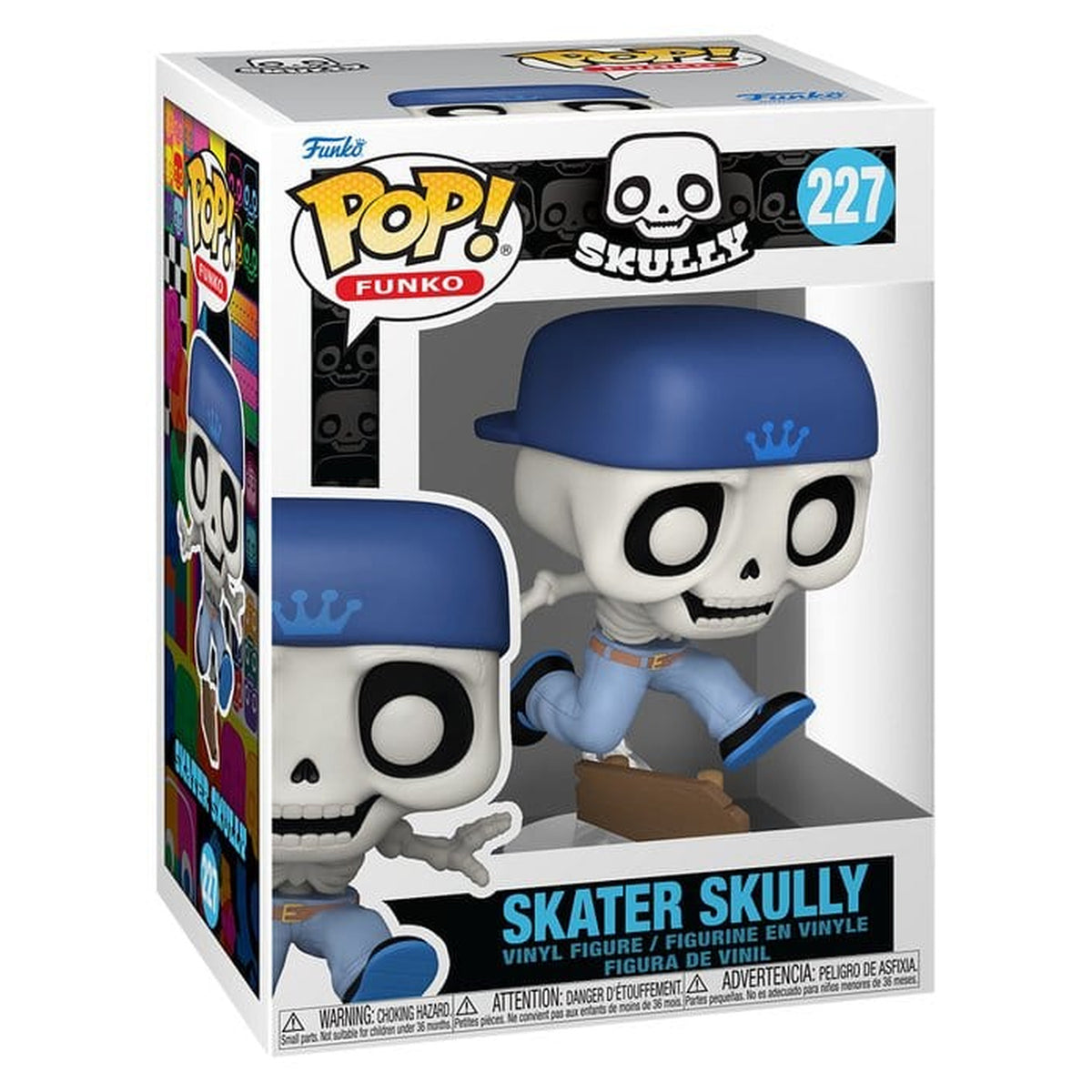 Product image Funko Legacy POP! Icons Vinyl Figure Skater Skully 9 cm