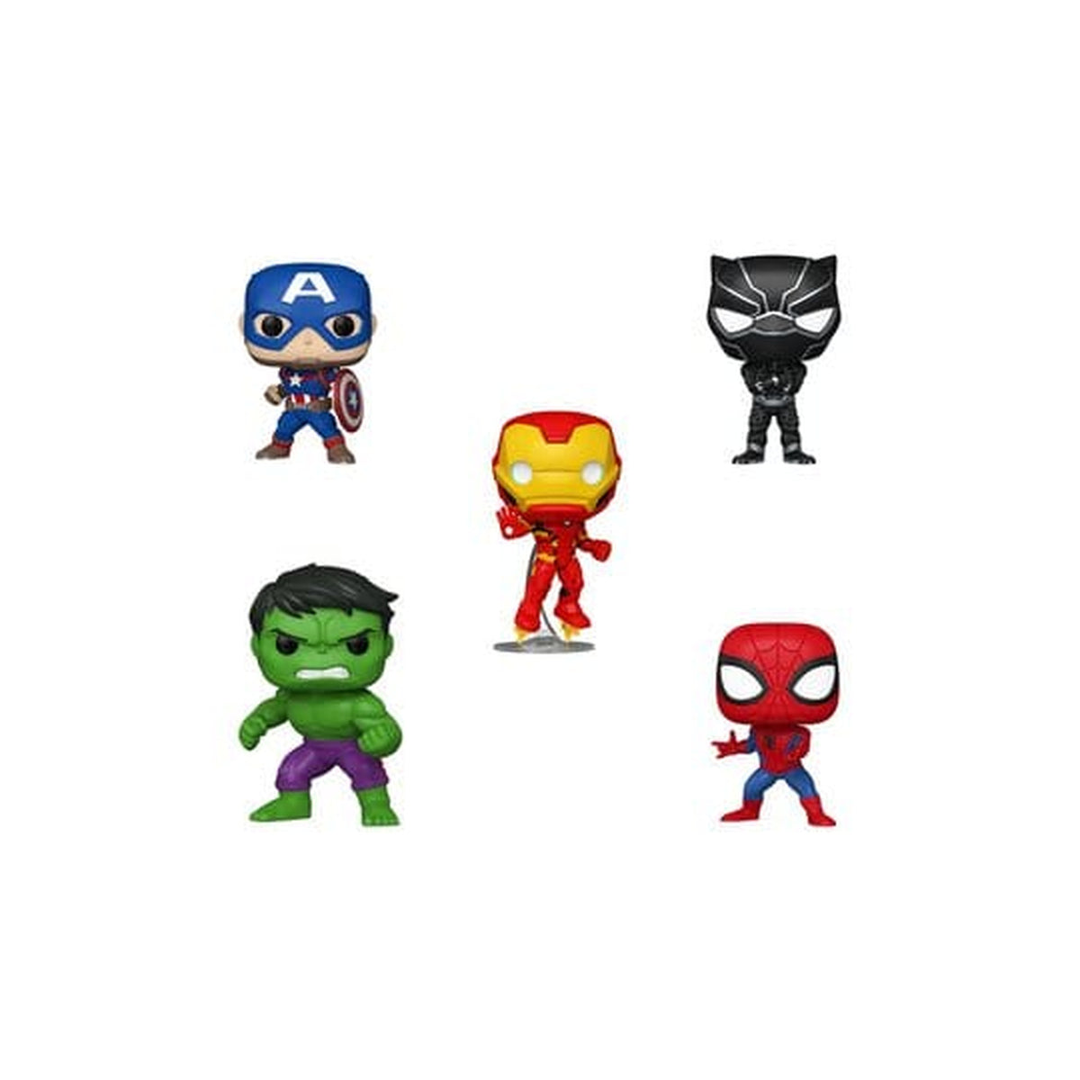 Product image Marvel POP! Vinyl Figures 5-Pack Black Friday Bundle 9 cm