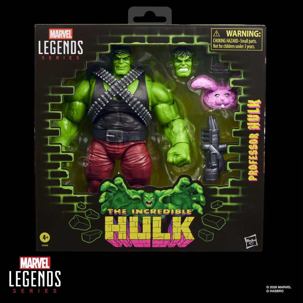 Produktbild The Incredible Hulk Marvel Legends Actionfigur Professor