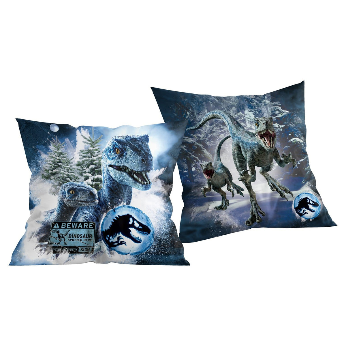 Produktbild Jurassic World Dekokissen Jurrasic World Blue 40 x 40 cm