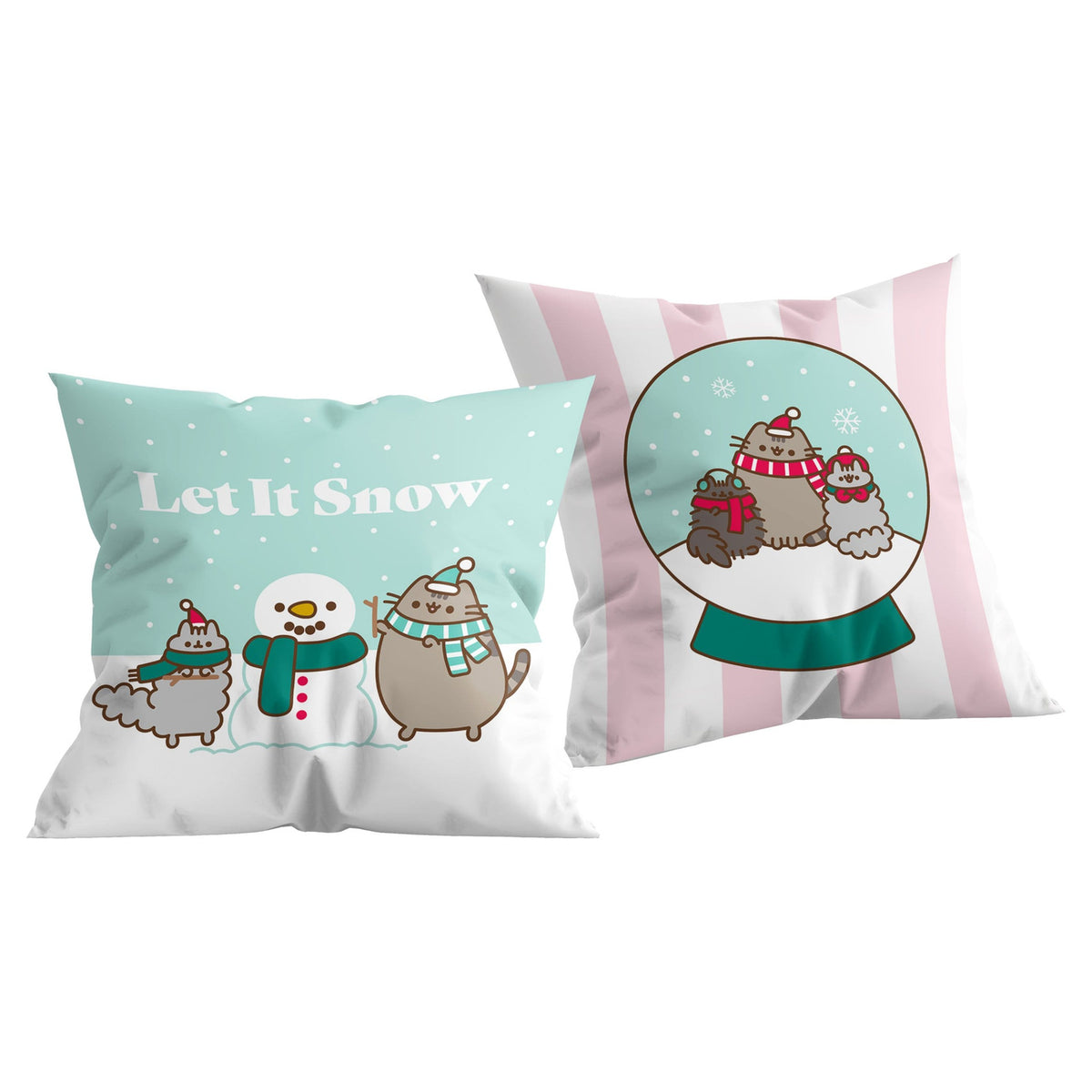 Produktbild Pusheen Dekokissen Let it Snow 40x40 cm