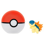 Produktbild Pokémon Clip 'n' Go Actionfigur Feurigel & Pokéball