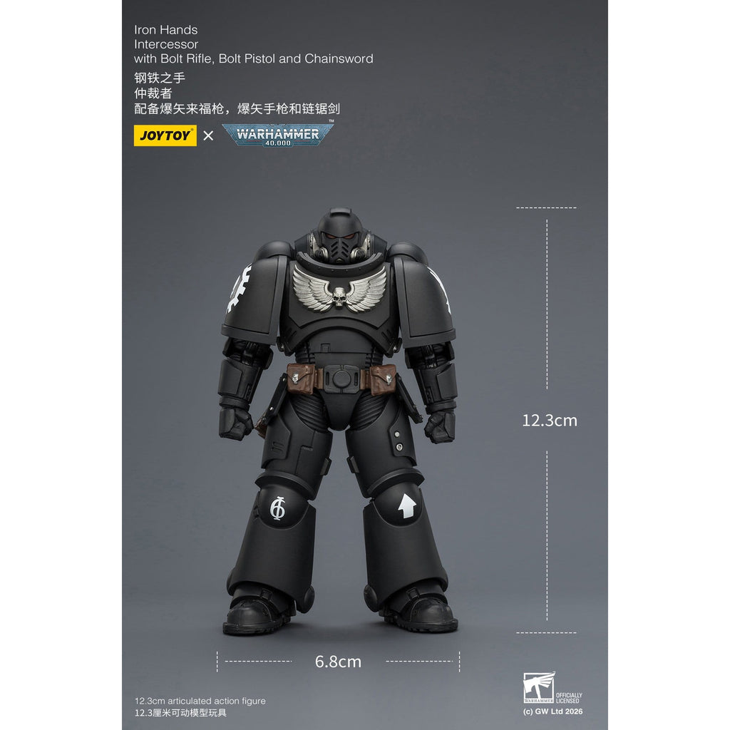 Produktbild Warhammer 40,000 Actionfigur Iron Hands Intercessor 12 cm