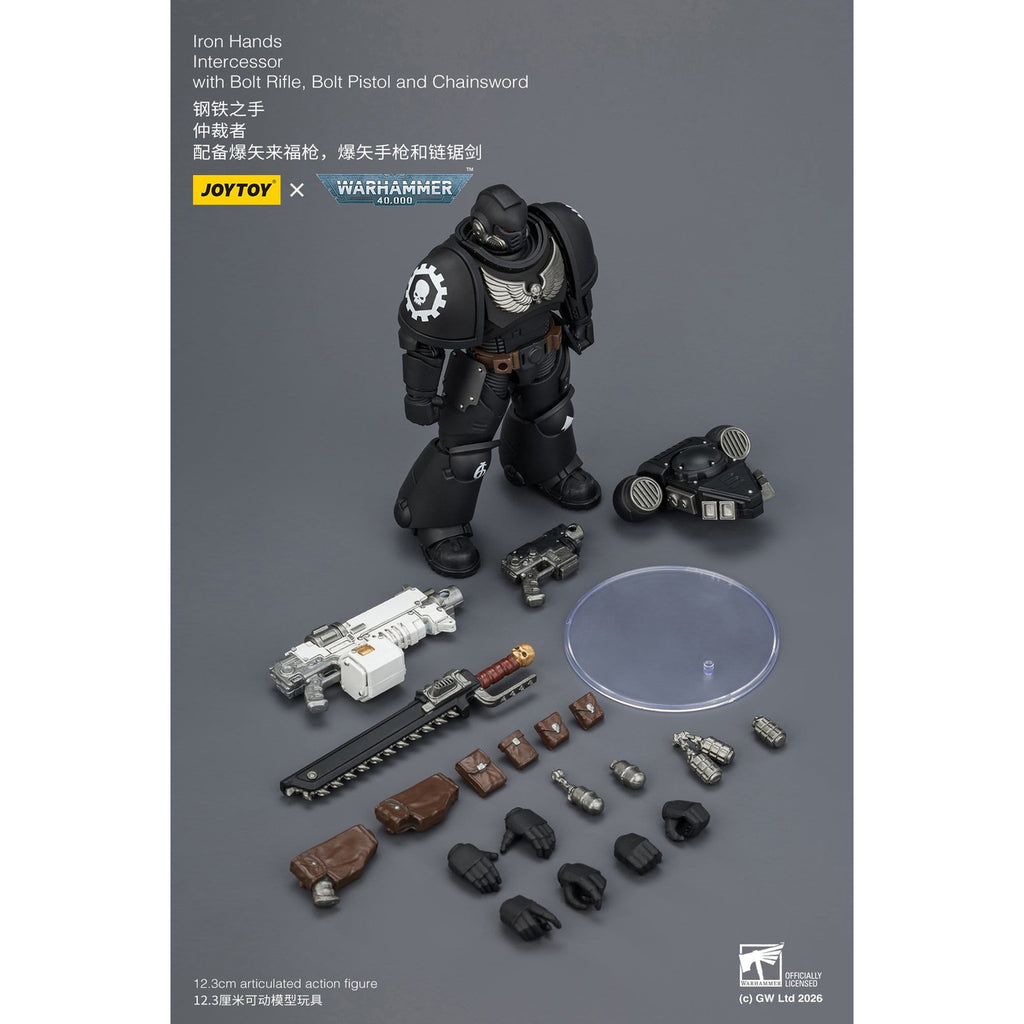 Produktbild Warhammer 40,000 Actionfigur Iron Hands Intercessor 12 cm