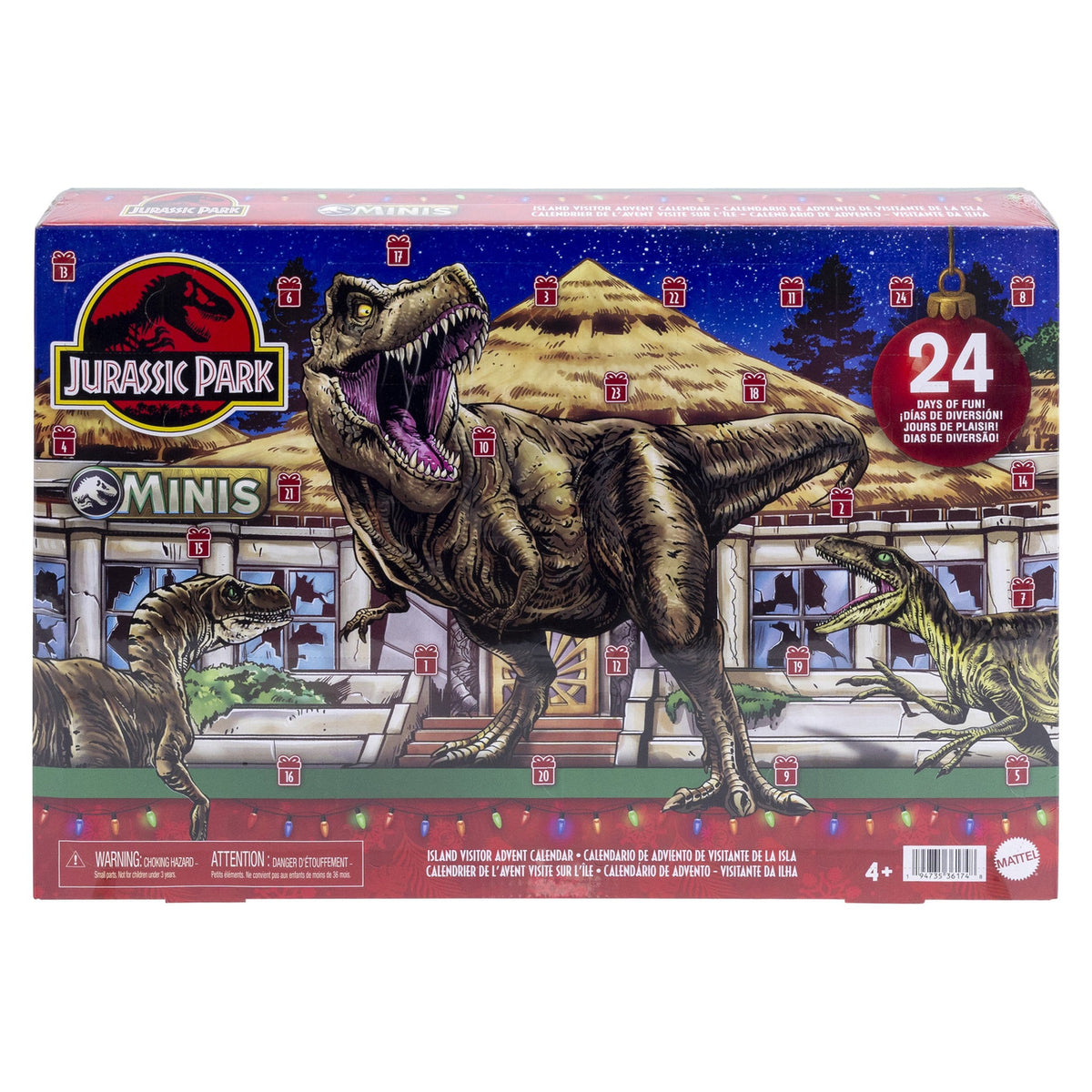 Produktbild Jurassic Park Minis Adventskalender Island Visitor