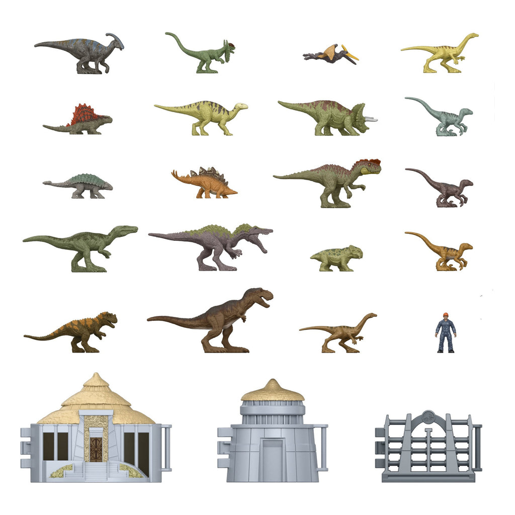 Produktbild Jurassic Park Minis Adventskalender Island Visitor