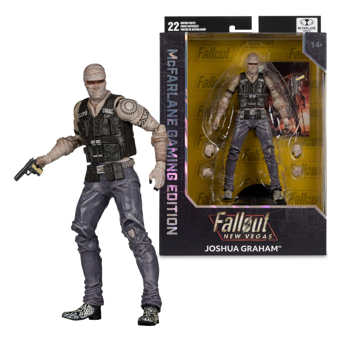 Produktbild Fallout Gaming Edition Actionfigur Joshua Graham 17 cm