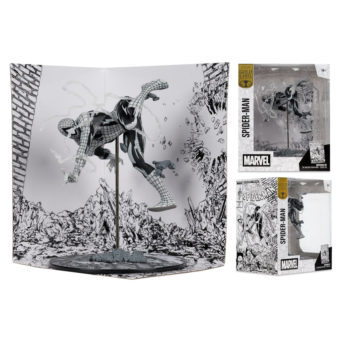 Produktbild Marvel PVC Statue !/10 Spider-Man (Line Art) (The Amazing