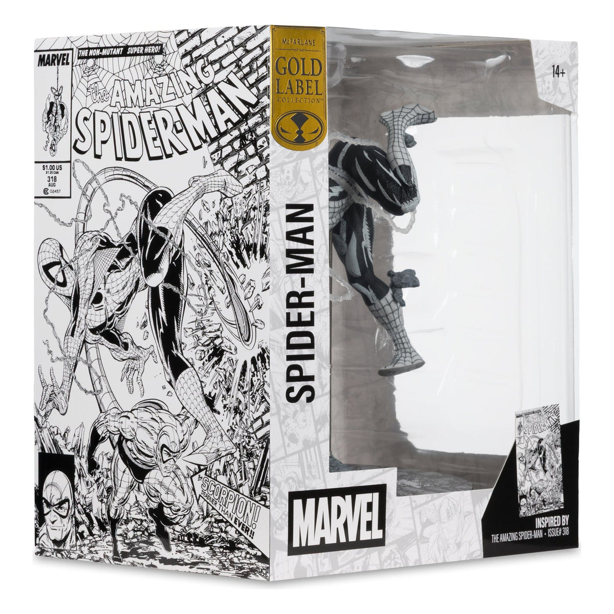 Produktbild Marvel PVC Statue !/10 Spider-Man (Line Art) (The Amazing