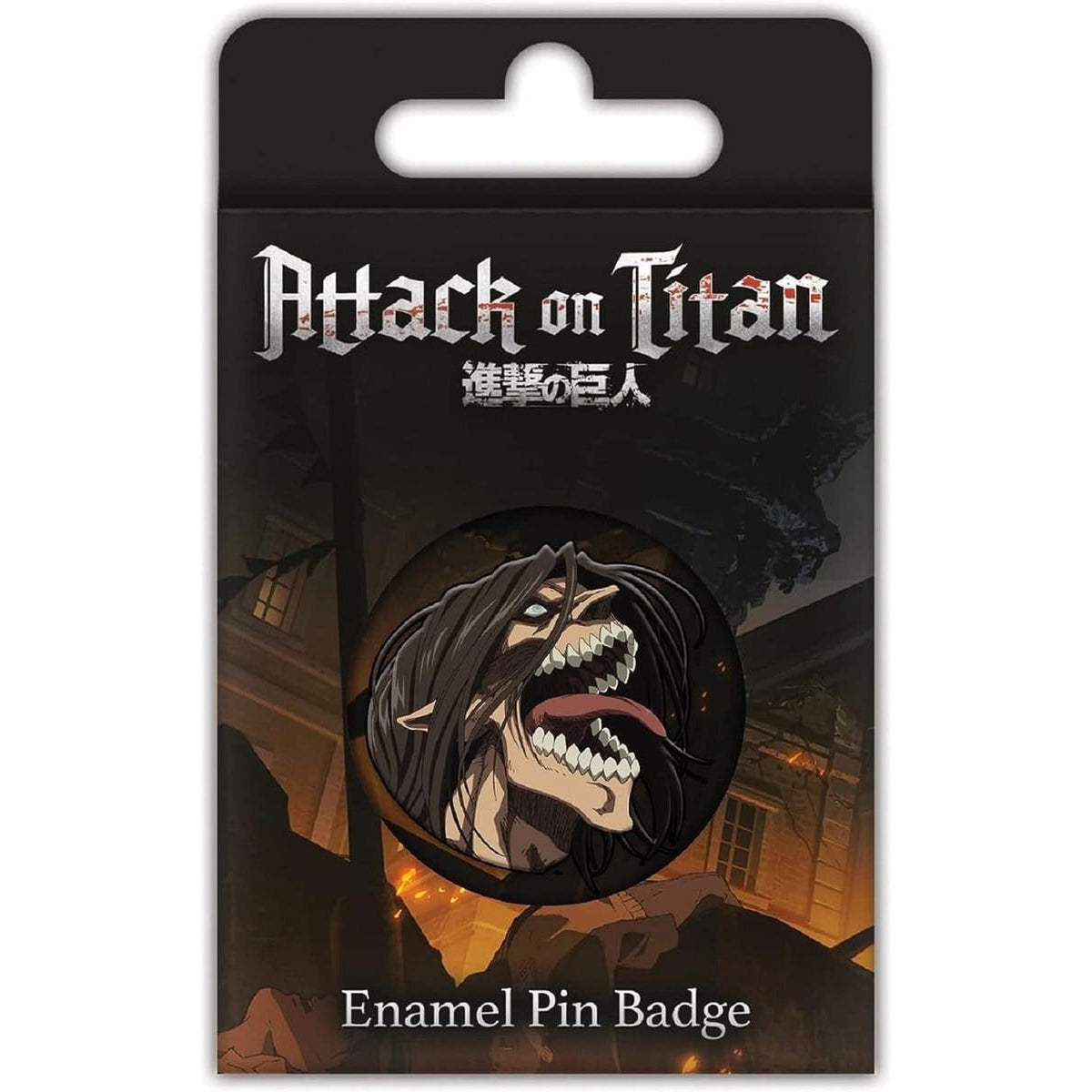 Produktbild Attack on Titan Emaille Anstecker S3 (Eren Titan Rage)