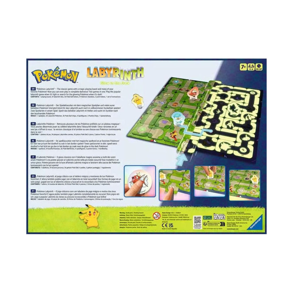 Produktbild Pokémon Brettspiel Labyrinth Glow in the Dark