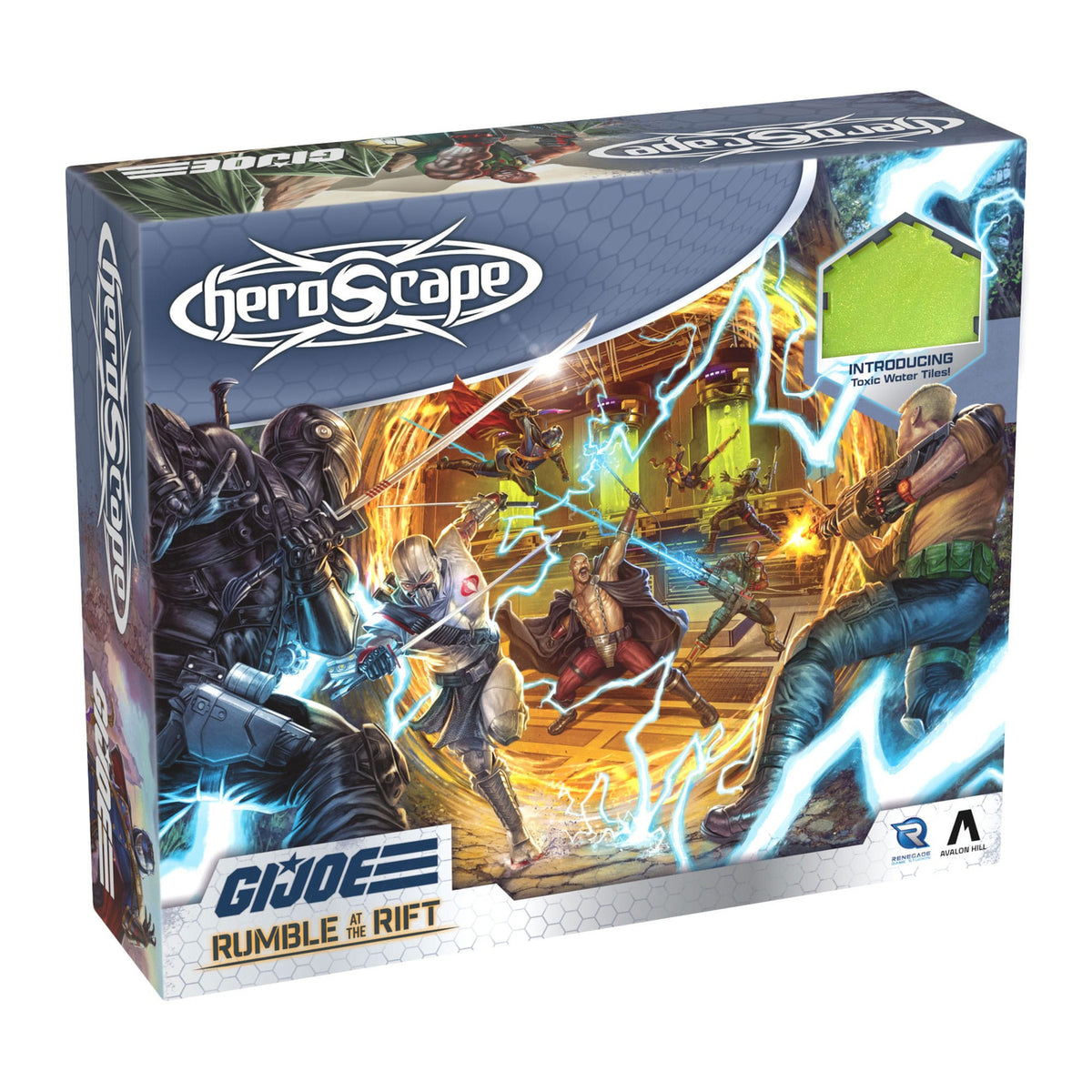 Produktbild G.I. Joe Heroscape Brettspiel Rumble at the Rift Battle Box