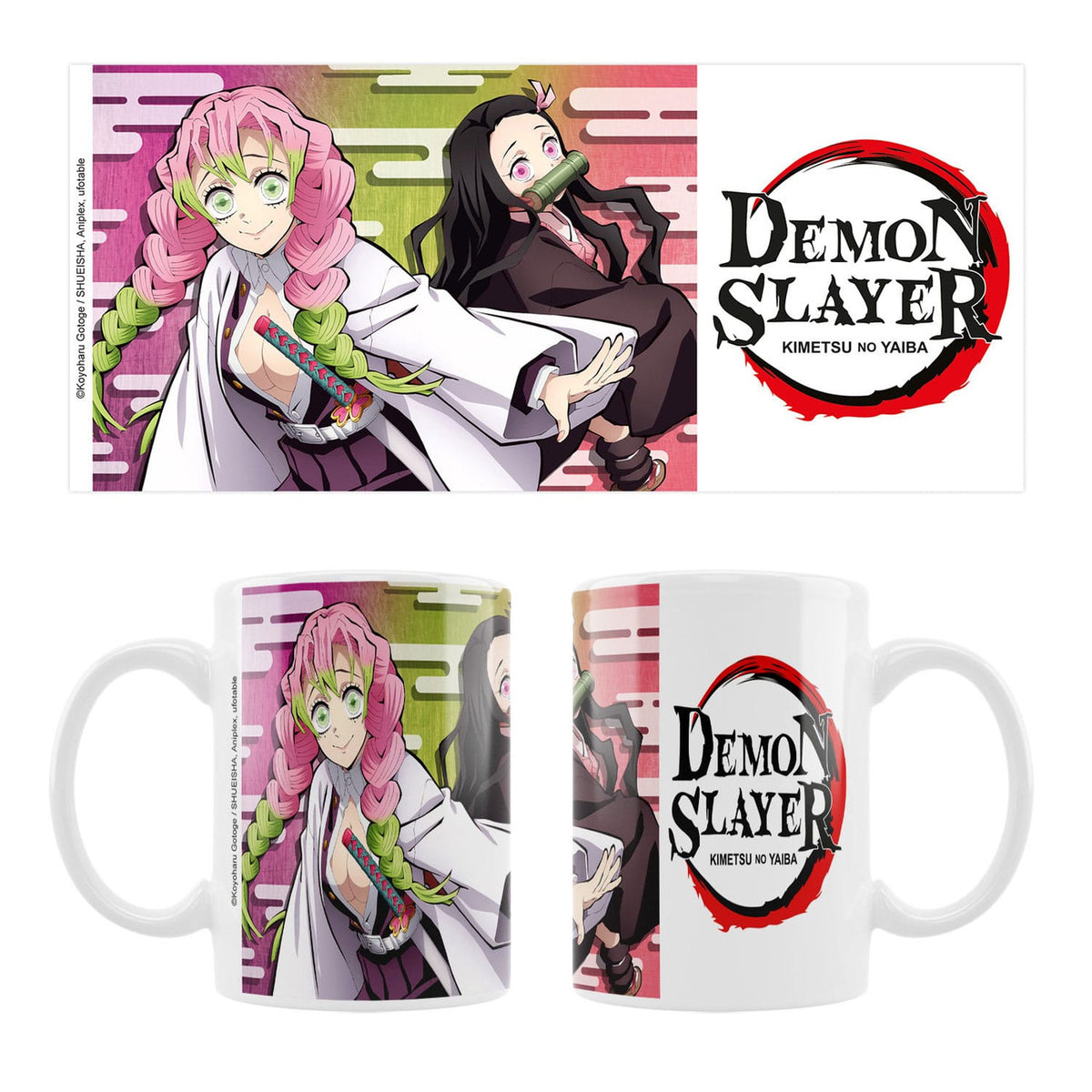 Produktbild Demon Slayer Keramiktasse Mitsuri & Nezuko