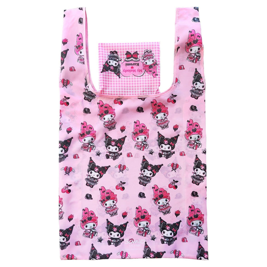 Produktbild Sanrio Pink Black Party Series Tragetasche Kuromi & My