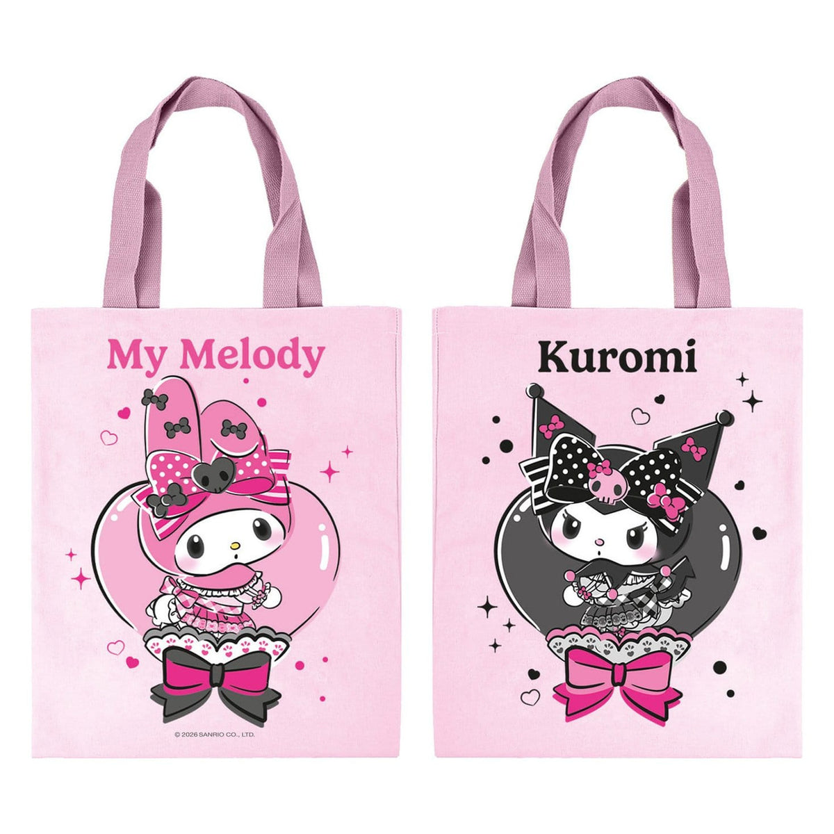Produktbild Sanrio Pink Black Party Series Tragetasche My Melody &