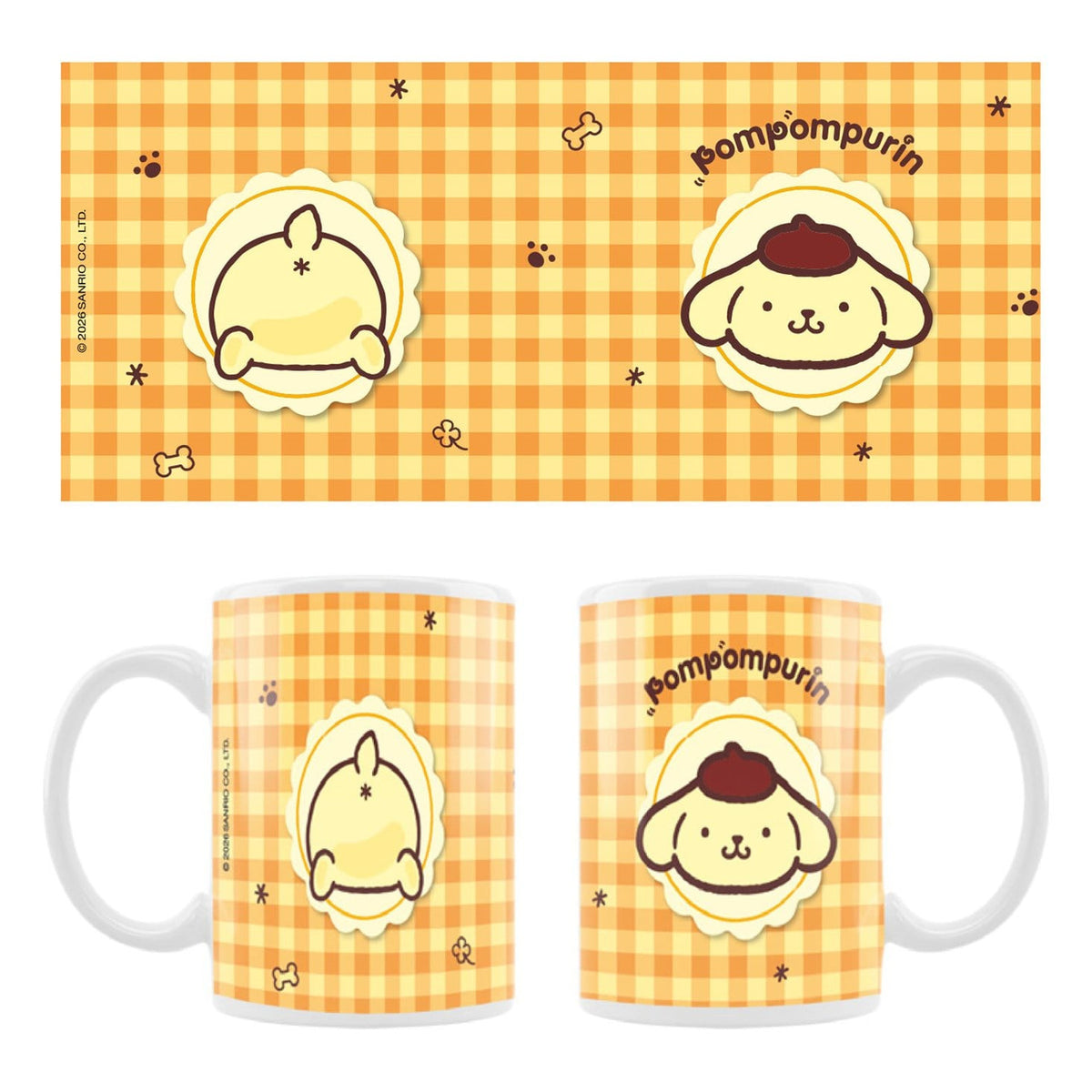Produktbild Sanrio Tasse Pompompurin Squishy Cute Purin 01