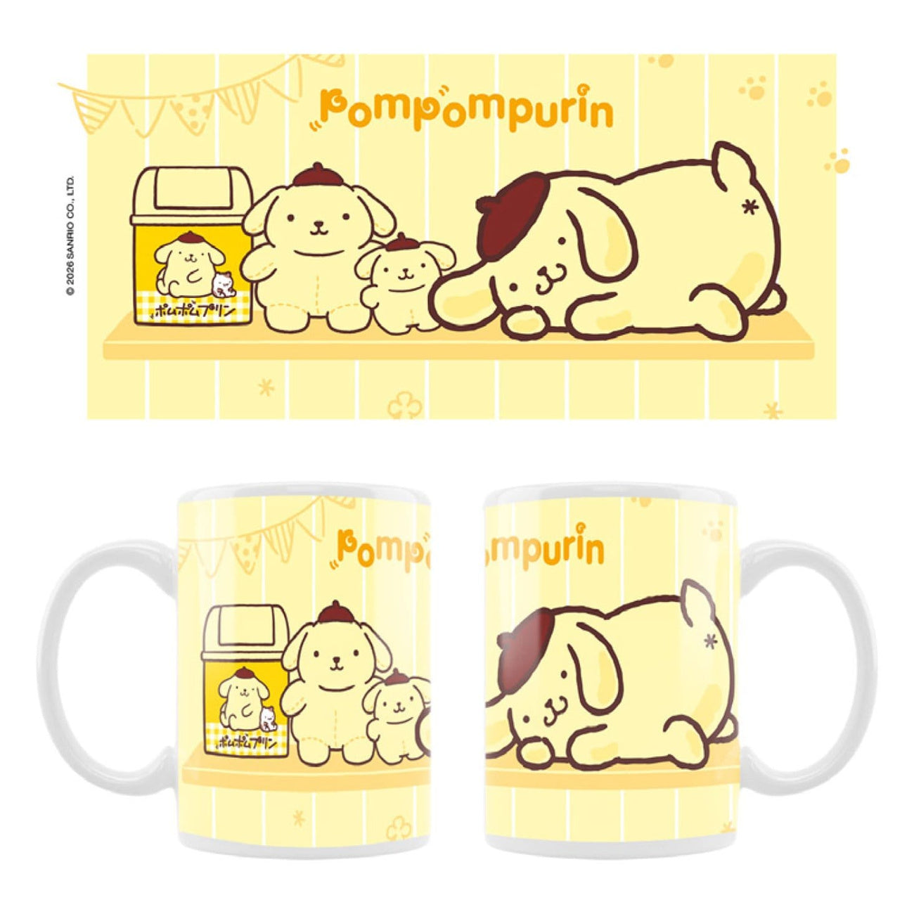 Sanrio Mug Pompompurin Squishy Cute Purin 02 – Elbenwald