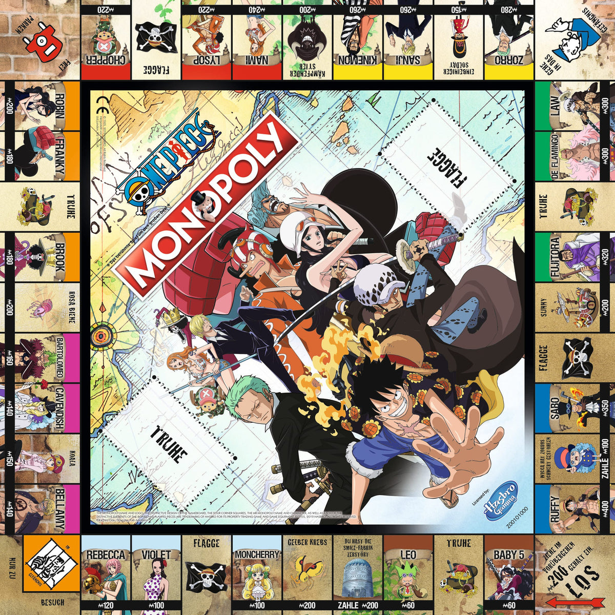 Produktbild Monopoly Brettspiel One Piece (New Case) *Deutsche Version*